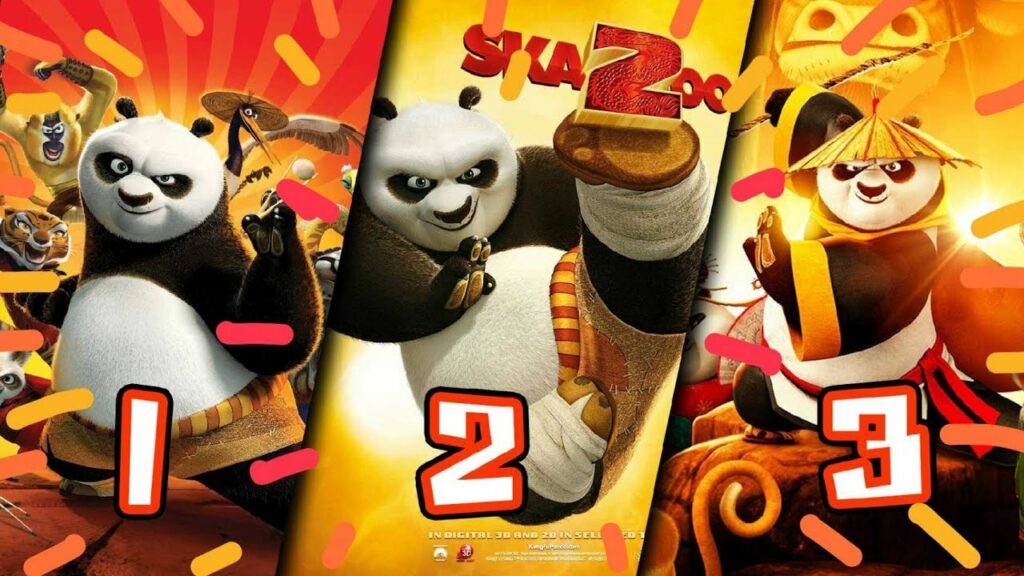 กังฟูแพนด้า 1-3 (2008-2011-2016) Kung Fu Panda 1-3