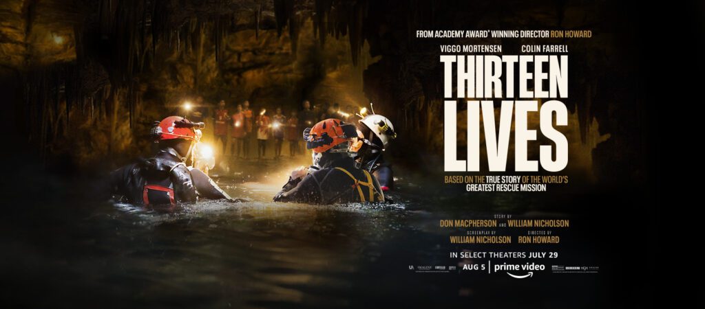 สิบสามชีวิต (2022) Thirteen Lives หนัง 13 หมูป่าติดถ้ำหลวง