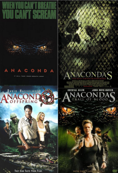 อนาคอนดา เลื้อยสยองโลก ภาค1-4 (1997-2009) Anaconda
