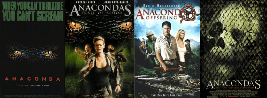 อนาคอนดา เลื้อยสยองโลก ภาค1-4 (1997-2009) Anaconda
